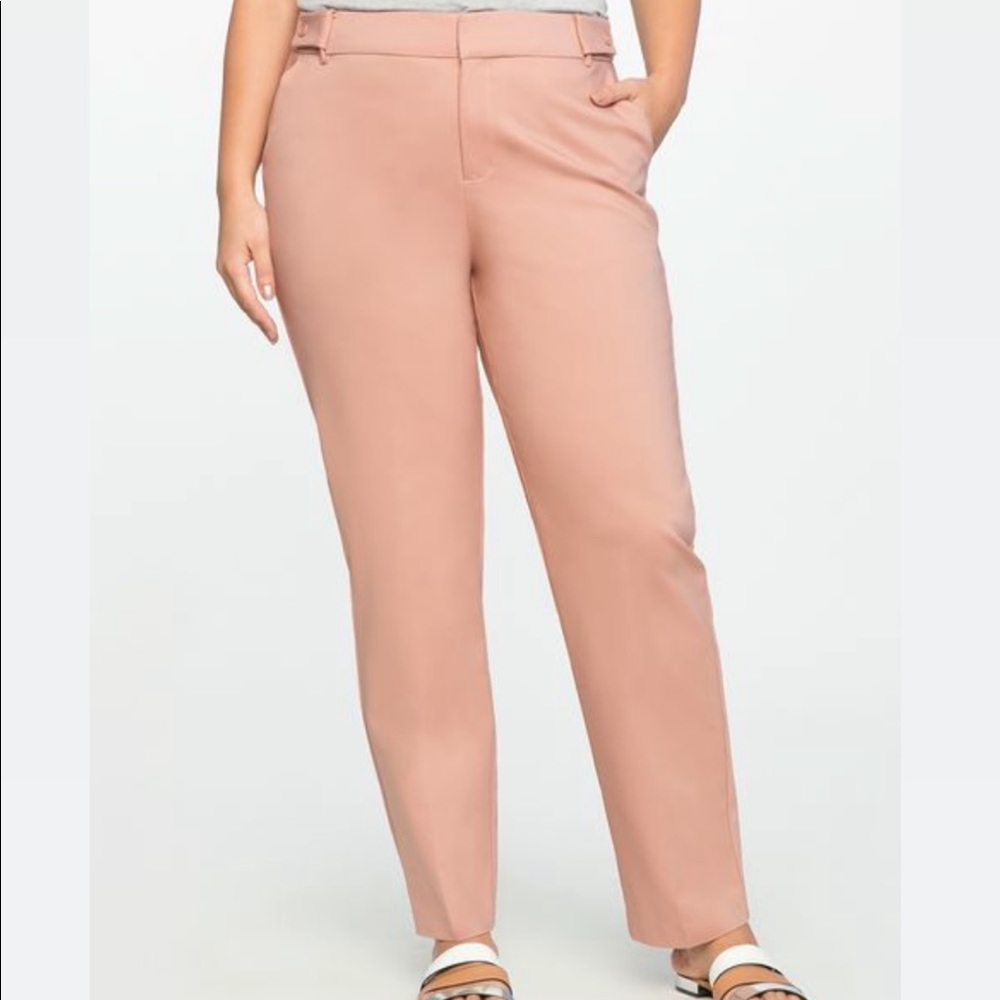 Eloquii Sam Double-Weave Pant